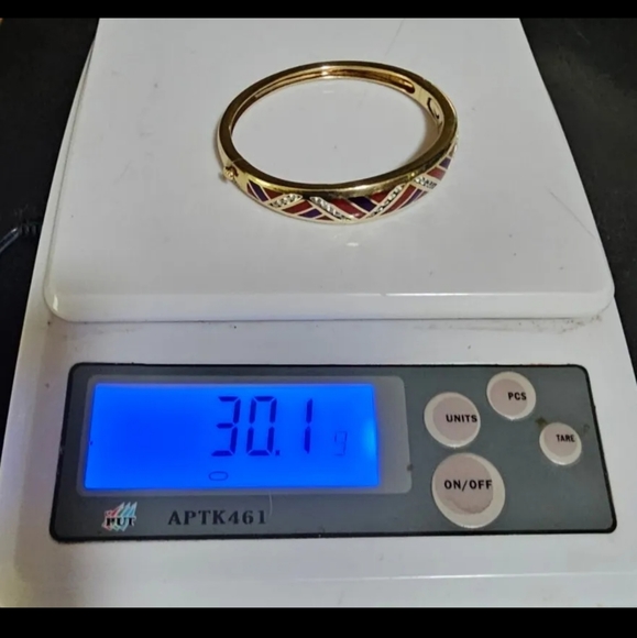 Sold Asch Grossbardt 14k Gold Diamond Bangle Bracelet 30 gm - Picture 16 of 17